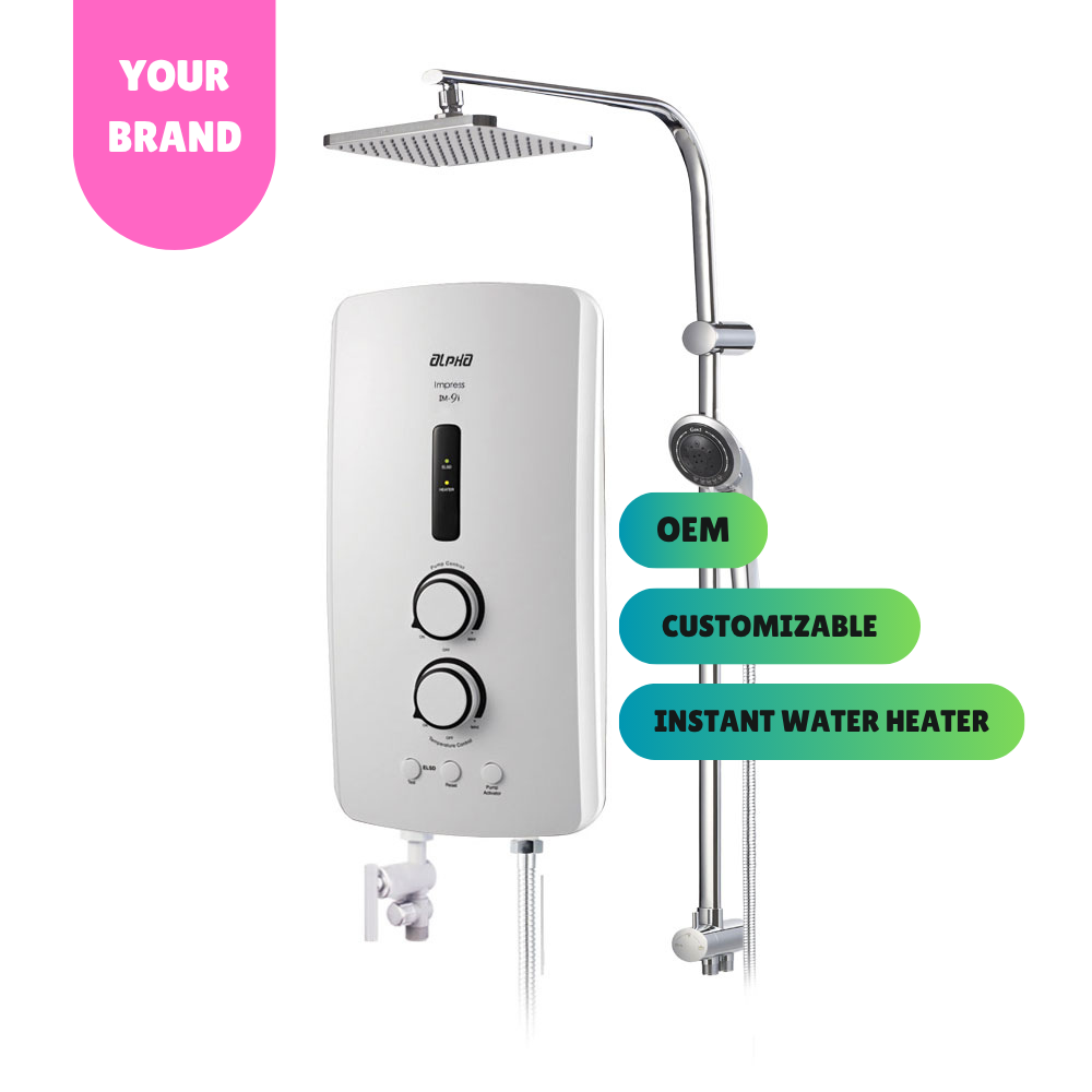 Alpha Pemanas Air Bilik Mandi ALPHA Water Heater SMART 18i 18E