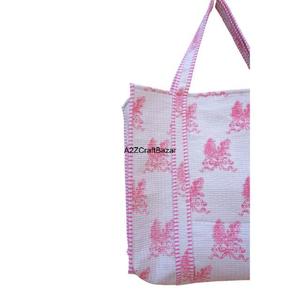 Bolso Tote de Algodón a Rayas Vintage de Lujo de Alta Gama para Mujer, con Asa Larga, Ideal para Viajes de Verano, Playa, Almacenamiento y Exhibición - Product Image 4