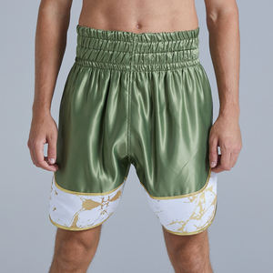 Pantalones Cortos de Boxeo al por Mayor, Pantalones Cortos de Boxeo Personalizados de Satén, Pantalones Cortos Deportivos Ligeros para Entrenamiento en el Gimnasio, Proveedor - Product Image 3
