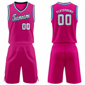 Fully Customized Logo Printing Breathable Lightweight 100% Polyester Sleeveless Men's Adult Basketball Uniform Hot Selling Best - Product Image 1