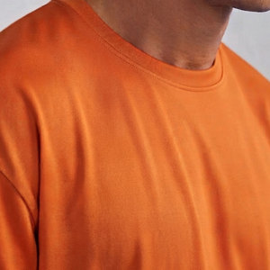 T-shirt de sport pour homme, coupe oversize, taille personnalisée, anti-humidité, ajustement ergonomique, design tactique, entraînement, tee-shirt ample, prix bas - Product Image 3