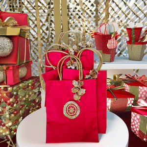 Cadeaux de mariage pour femmes, faveurs de Haldi Mehendi, sacs cadeaux pour la mariée et le marié, pochettes, faveurs indiennes pour sangeet, mehndi, nikkah, dholki - Product Image 6