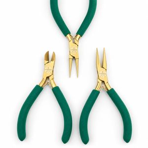 Professional Jewelry <b>Pliers</b> <b>Set</b> Nose Flat Nose Chain Nose Tools for Metal Bending DIY Crafting Beading-for Jewelry - Product Image 2