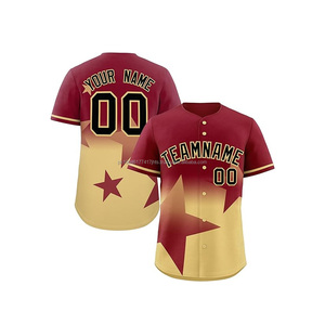 Maillots de baseball et de softball imprimés les plus vendus, prix de gros, derniers uniformes de baseball, vêtements d'équipe haut de gamme, chemises personnalisées avec logo - Product Image 4