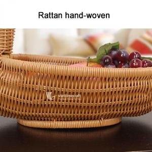 Handmade Chicken-Shaped Rattan Fruit Basket, Artisanal Kitchen Decor & Sustainable Gift Idea - Product Image 4