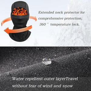 Pasamontañas de secado rápido para ciclismo al aire libre, cubrecuello, protección solar y cortavientos para casco - Product Image 4