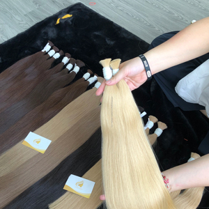 ผมเวียดนามแท้ Minh Khang พรีเมียม เกรด Remy แบบตรงธรรมชาติ ไม่ผ่านการแปรรูป คุณภาพสูง น้ำหนัก 100 กรัม ความยาวสูงสุด 60% - Product Image 1