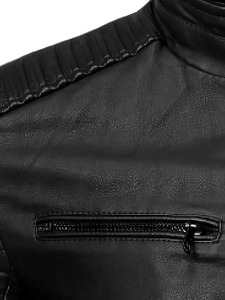 Luxury <b>Mens</b> <b>Leather</b> <b>Jacket</b> Premium Comfortable Genuine <b>Leather</b> Urban Street Style Collection - Product Image 6