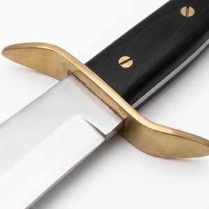 Couteau de randonnée Bowie en acier inoxydable, design utilitaire pour le camping en plein air, poignée confortable et étui inclus - Product Image 6