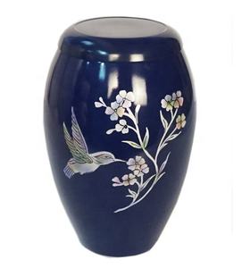 Nouveauté Vente en gros Urne funéraire pour cendres humaines en métal martelé Fournitures funéraires Urne pour cendres humaines Fabriquée à la main - Product Image 1