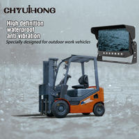 Moniteur de véhicule 4 canaux 7 pouces étanche IP68 avec écran HD à quatre voies pour système de caméra de recul de camion