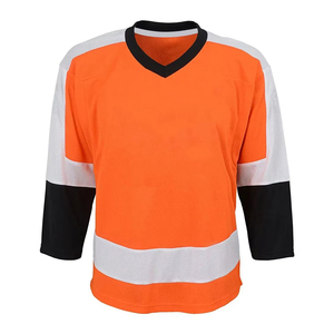 Jersey de Hockey sobre Hielo Sublimado Personalizado de Alta Calidad, Impresión de Última Generación, Secado Rápido, OEM, Ajuste Regular, Transpirable, Antibacteriano - Product Image 1