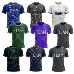 Camisetas de Fútbol para Hombre y Mujer, Uniforme de Fútbol, Traje de Entrenamiento, Impresión Personalizada de Número, Nombre y Logotipo - Product Image 1