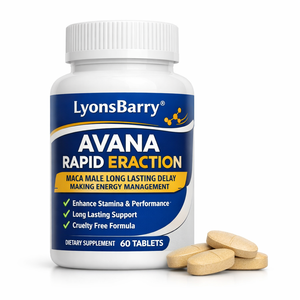 Avana Rapid Erection, Tabletas de Suplemento de MACA de Alta Calidad para Hombres, Retraso Prolongado, Gestión de Energía, Cruelty Free - Product Image 2