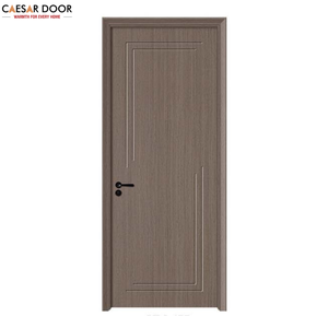 Puerta Interior de Madera Compuesta Moderna y Popular, Precolgada, Impermeable, Anti-Grietas, Acabado WPC, para Dormitorio de Apartamento - Product Image 1