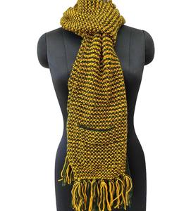 Bufanda Tejida Unisex Estilo Élite - Bufanda de Invierno Suave de Punto Fino - Prenda Tejida Acanalada Elegante con Logotipo Personalizado - Product Image 1