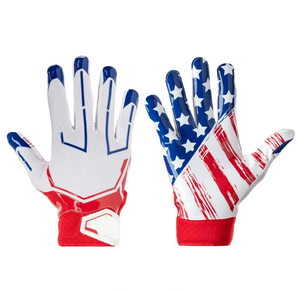Guantes de Fútbol Americano de Nuevo Diseño, los Mejores del Mercado, 2026, Dedos Completos, Diseño Personalizado, Cuero, para Entrenamiento Deportivo - Product Image 1