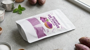 Poudre de racine d'Ube de qualité supérieure, farine d'igname violette, qualité alimentaire, lyophilisée, saveur sucrée pour pâtisserie, dessert, sauce, 1 kg - Product Image 2