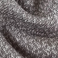 Tissu textile jersey ODM à marque privée, logo personnalisé et couleur unie, écologique, mode simple