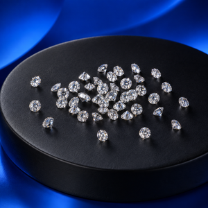Diamantes Sueltos Radiantes Cultivados en Laboratorio |   Corte Brillante, Color GH, Claridad SI, 0.040-0.075 CT, 2.1-2.6 MM, para Joyería - Product Image 1