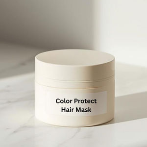 ครีมปกป้องสีผมสำหรับผมทำสี - สูตรบำรุงล้ำลึก ล็อคสีผม เพิ่มความเงางาม และฟื้นฟูผมเสีย สูตรซาลอน - Product Image 2
