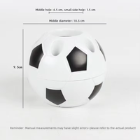 Support et Rangement pour Stylos en Plastique Motif Football, Couleurs Assorties, Service OEM/ODM pour Rangement de Papeterie de Bureau – Vente en Gros