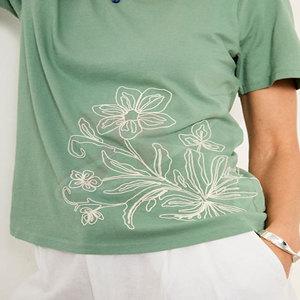 Sudadera Bordada para Mujer, Estilo Casual Holgado, Ropa para un Estilo de Calle Relajado y para el Día a Día - Product Image 4