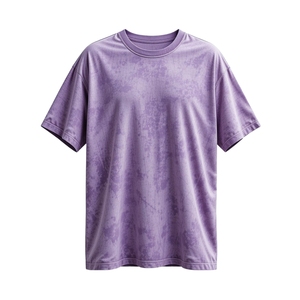 Camiseta Vintage de Estilo Urbano, Holgada, Transpirable y Ecológica, de Poliéster/Algodón con Lavado Ácido, de un Proveedor Confiable - Product Image 3