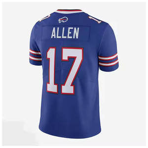 Camiseta de Fútbol Americano Personalizada con Sublimación, Nombre del Equipo y Número, Camiseta de Entrenamiento de Fútbol Personalizada para Clubes y Ligas - Product Image 6