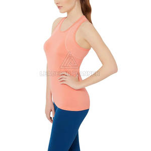 เสื้อกล้ามสำหรับผู้หญิงเสื้อกล้ามสำหรับผู้หญิงเสื้อกล้ามสำหรับใส่เล่นกีฬาทำจากผ้าฝ้าย - Product Image 2