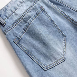 Pantalones de mezclilla para hombre de diseño moderno, servicio OEM, cómodos, transpirables, de primera calidad, lavados, de Wearspot International - Product Image 6