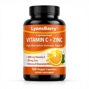 Cápsulas de Vitamina C Liposomal + Zinc – Alta Absorción, Apoyo Inmunológico – Fabricante OEM de Marca Privada con GMP - Product Image 1
