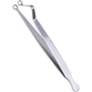 Premium Quality Manual Stainless Steel Body <b>Piercing</b> Tweezer <b>Clamp</b> Ear <b>Piercing</b> Pliers Surgical Kit Hand Tool Set By Dentavex - Product Image 4
