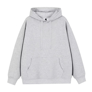 Sweat-shirts à capuche vierges pour homme, de haute qualité, style streetwear automne, en coton à séchage rapide, vente en gros, personnalisables - Product Image 1
