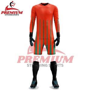 Ensembles de maillots de football d'hiver pour hommes et femmes, maillots de gardien de but personnalisés, 100% polyester, séchage rapide, respirant, protection UV - Product Image 6