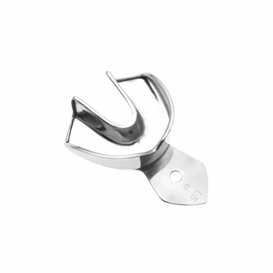 Bandeja de Impresión Metálica OEM para Prótesis Dentales Sin Perforaciones, Duradera en Autoclave, de Acero Inoxidable, Madera y Plástico, Manual, Dental, CE - Product Image 2