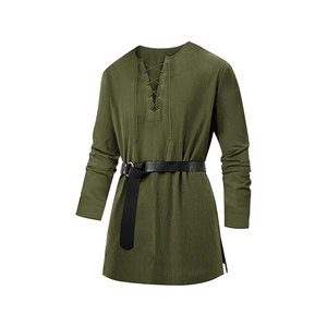 Camisa de cosplay con mangas con volantes y cordón ajustable - Product Image 1