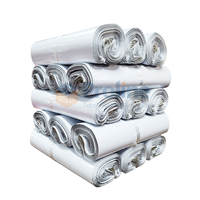 Sac rétractable en HDPE personnalisé, écologique, biodégradable, durable, emballage de colis jetable, logo personnalisé pour supermarché