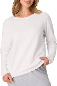 Sudadera de Algodón para Mujer, de Manga Larga, Cuello Redondo, Hombros Caídos, Color Sólido, Cómoda y Casual, de Lujo, Precio al por Mayor, de Bangladesh - Product Image 5