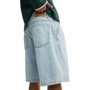 Comfortable Men's <b>Denim</b> Shorts <b>Denim</b> <b>Fabric</b> Wholesale Customizable Cotton - Product Image 2