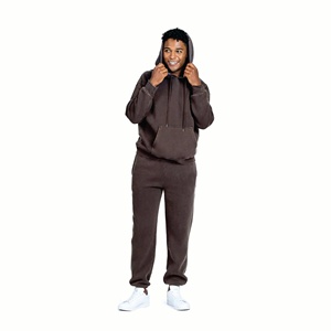LIMOS SPORTS Chándal para Hombre de Corte Holgado, 100% Poliéster, Ligero, Suave y Cómodo, Cintura Elástica, Ideal para Viajes y Uso Diario - Product Image 3
