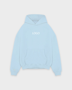 เสื้อฮู้ดโอเวอร์ไซส์ทรงบ็อกซี่ ผ้าฟลีซหนา 450 GSM ผ้าฝ้ายเนื้อหนัก ทรงไหล่ตก สำหรับผู้ชาย - Product Image 5