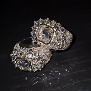 Anillo de Diamantes Moissanite con Corte Inverso Personalizado, Estilo Hip Hop, Chapado en Rodio, Plata de Ley 925, Unisex, para Hombre y Mujer, Regalos de Joyería - Product Image 5