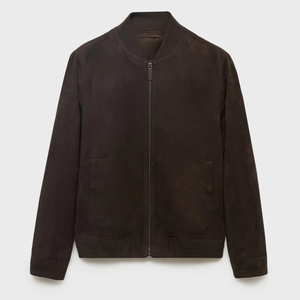 Blouson d'hiver en toile à capuche personnalisé de haute qualité pour hommes, logo sur le devant, respirant, service OEM, séchage rapide, respectueux de l'environnement - Product Image 1