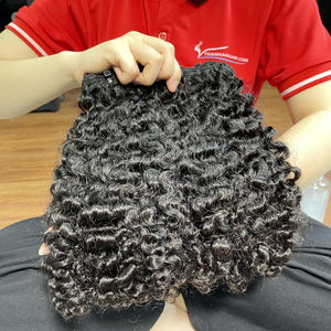 Extensiones de cabello humano crudo, pedido más vendido de 2025, paquete de doble estiramiento, rizo birmano de vapor, precio al por mayor para proveedores - Product Image 2