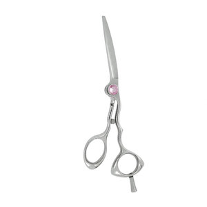 Silver Color Screw Hair Cutting Scissors Lightweight Shears Salon Professional Use High Quality Stainless Steel Sharp <b>Blade</b> Tip - Product Image 6