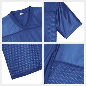 Maillots d'entraînement respirants en mesh pour équipes de football personnalisées – Fabrication OEM/ODM - Product Image 6