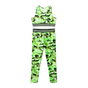 Custom Logo Sublimated Seamless Set | 2 Piece Women Gym Fitness Clothing | Quick Dry Elastic Band Sports <b>Bra</b> and Leggings - Product Image 5
