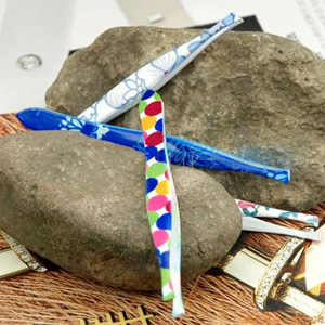 Pinzas Multicolores para Cejas, Duraderas y Fáciles de Limpiar, Herramientas de Depilación con Punta Inclinada para una Precisión - Product Image 6