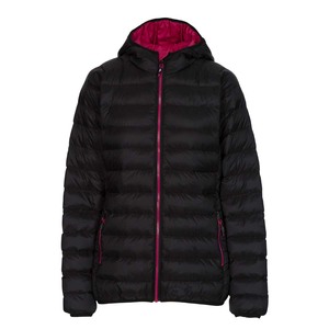 Veste matelassée légère et pliable à capuche pour femme PIHA SPORTS, coupe-vent, isolée pour la montagne, coupe ajustée, vêtement d'extérieur standard, 85 % rembourré - Product Image 6